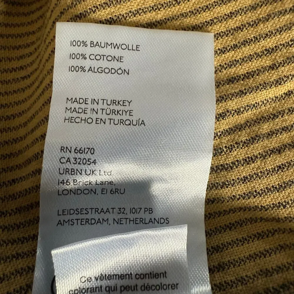 Free People corduroy button down shirt XS